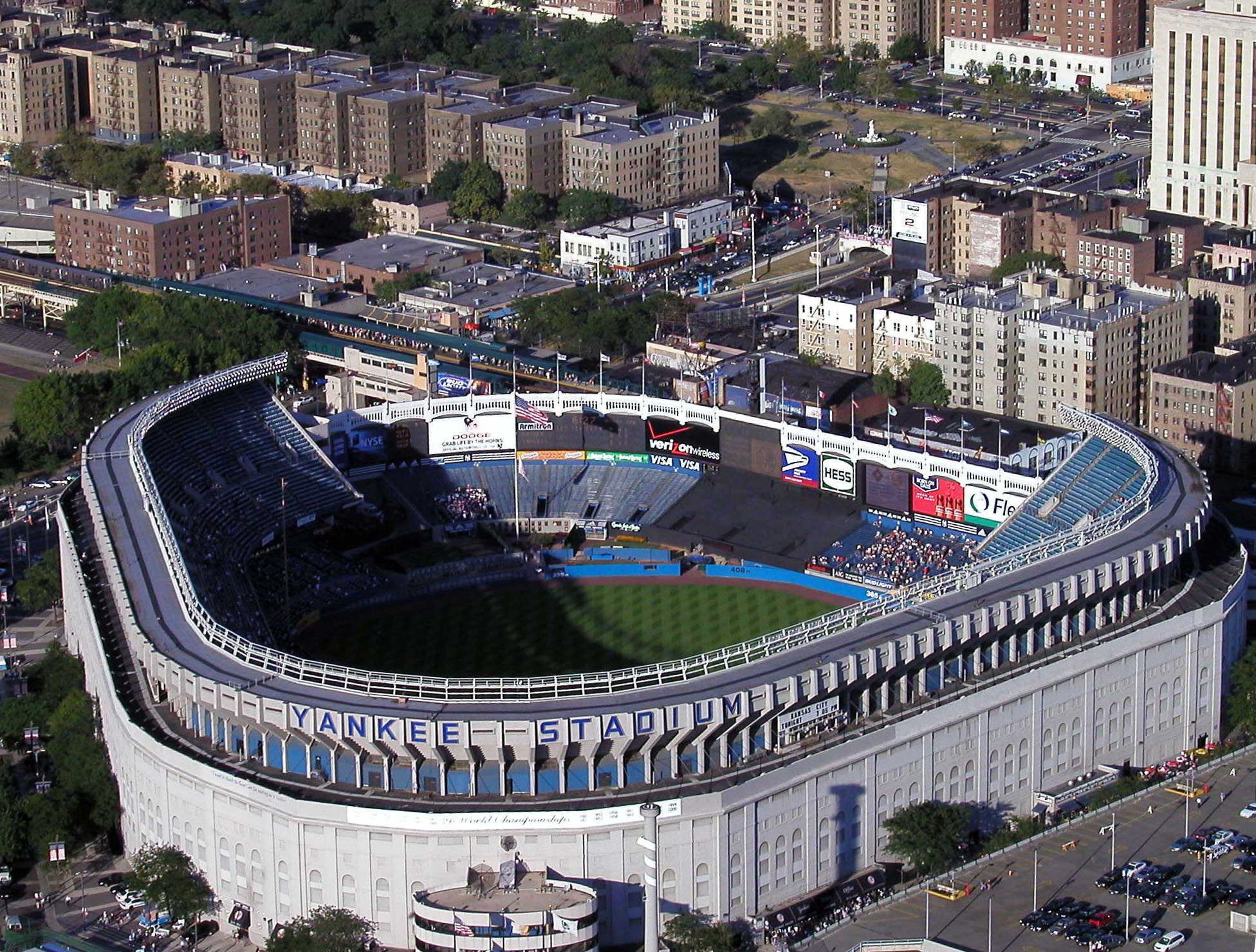 Yankee Stadium in the Bronx